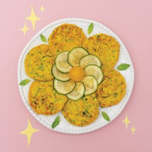 Les pancakes fleuris