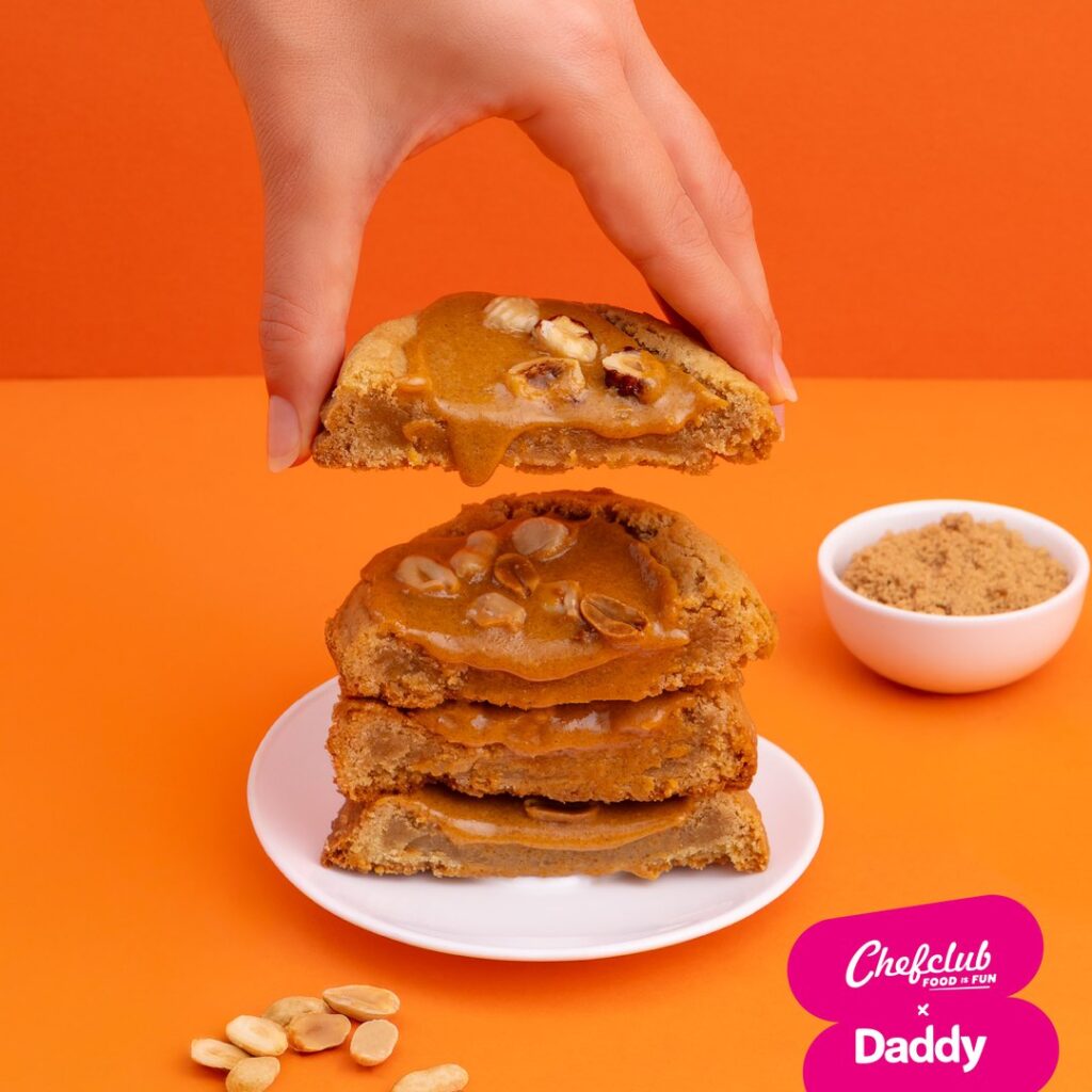 Cookies craquelés au praliné