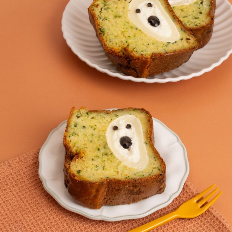 Cake chèvre et courgette d’Halloween Cake chèvre et courgette d’Halloween