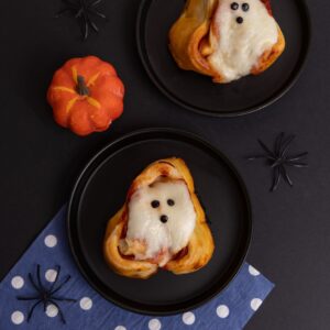 Spooky Ghost Pizza Rolls