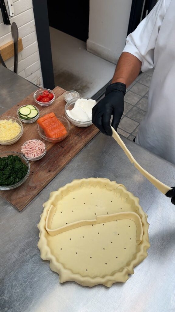 Quiche des 4 saveurs