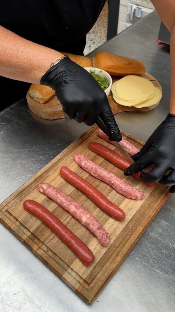 Sandwich chipo merguez 🤩