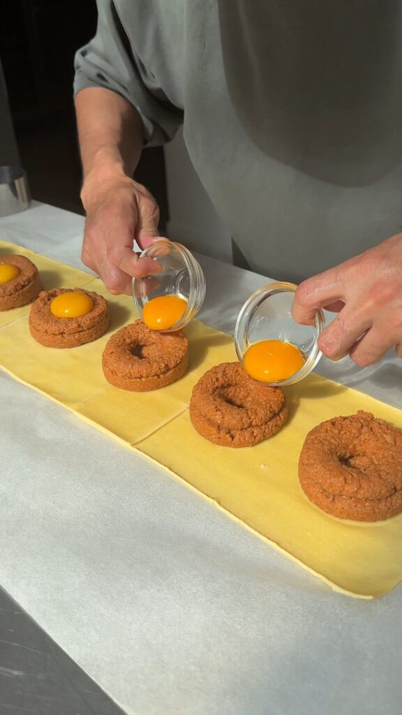 Giant Egg Yolk Ravioli
