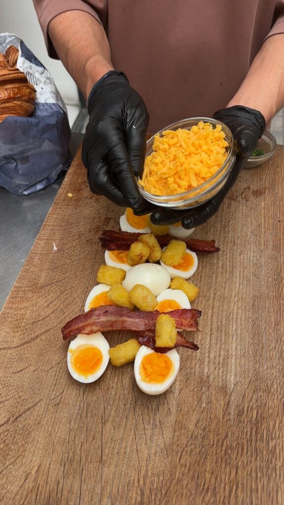 Sandwich Croissant pour le Petit-déjeuner