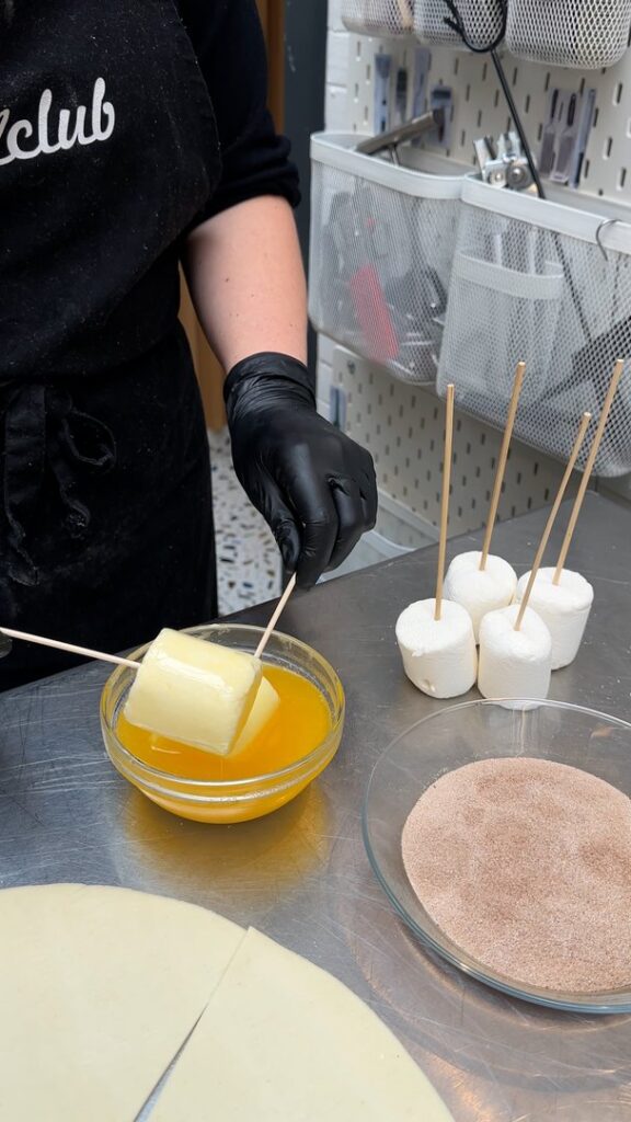 Petits Pains de Guimauve au Sucre et à la Cannelle