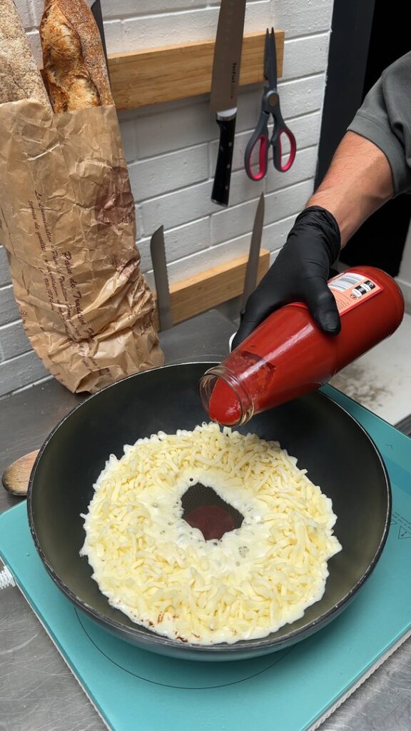 Bocadillo de Albóndigas con Queso