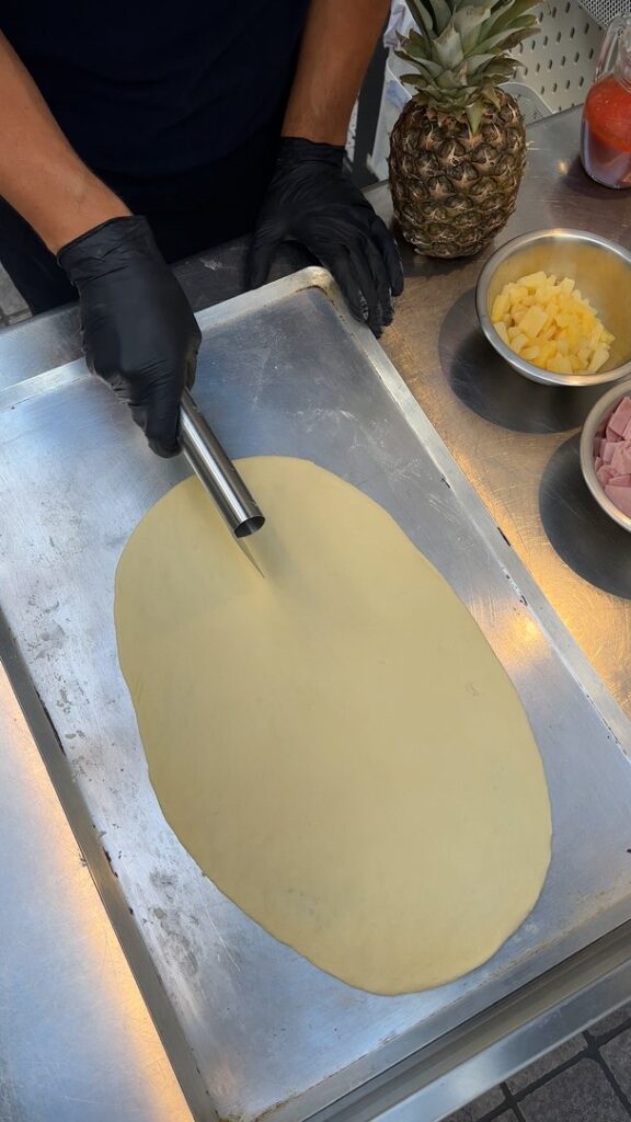 Pizza de Abacaxi Havaiana