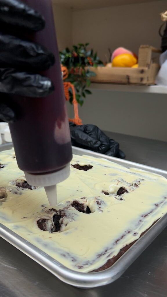Brownies Sangrientos de Halloween