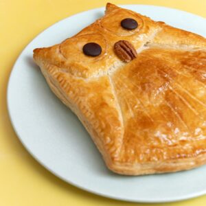 Galette des rois hibou Galette des rois hibou