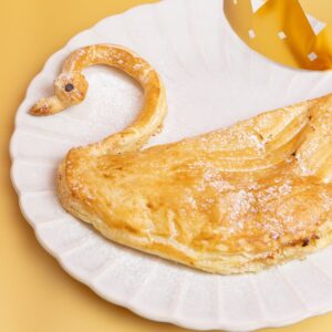 Galette des rois cygne Galette des rois cygne