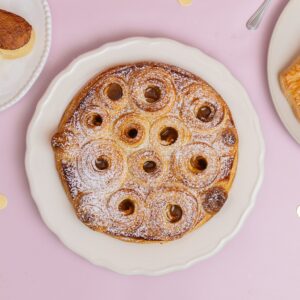 Galette des rois aux pommes caramélisées Galette des rois aux pommes caramélisées
