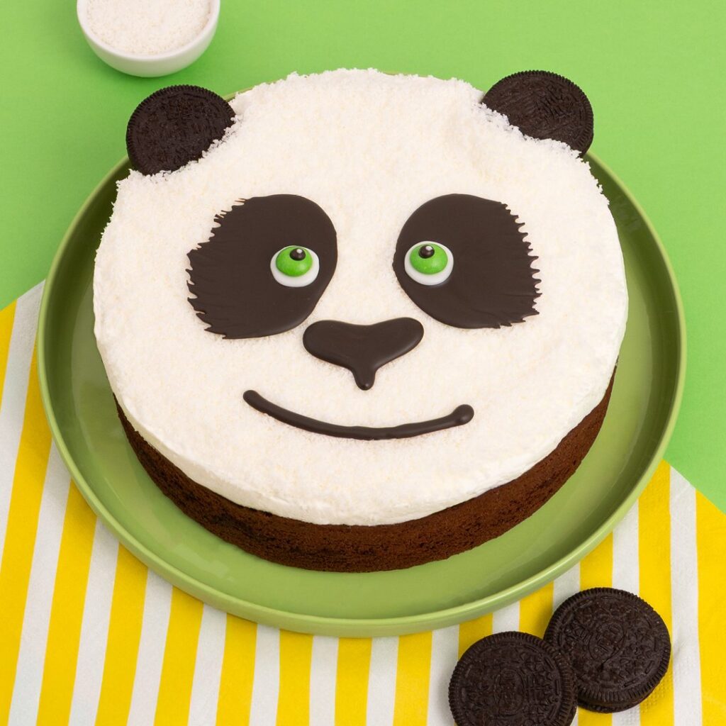 Gâteau panda
