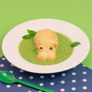 Pizza hippo soupe légumes