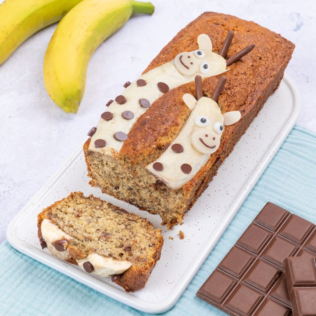 Banana bread girafe