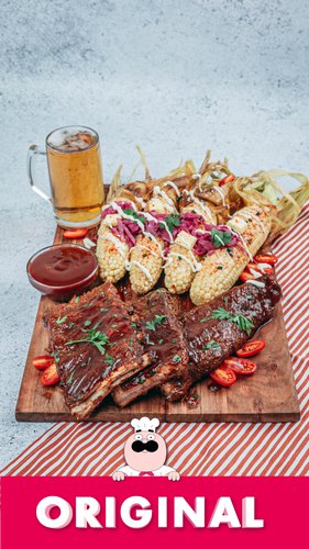 Bacon-wrapped Baby Back Ribs