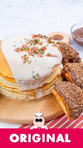 Stack of Breakfast Pancakes