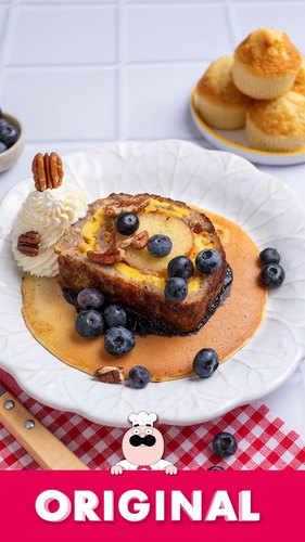 Savory Blueberry Corn Muffins