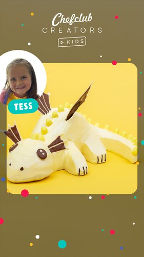 Le cake au citron dragon de Tess