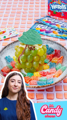 Sour Patch Grape Lollipop