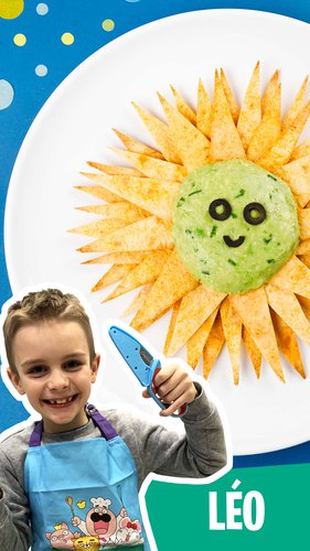 Le guacamole ensoleillé