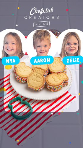 Les sandwichs glacés de Nya, Aaron et Zélie