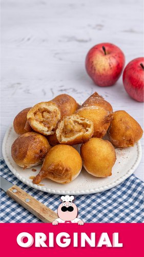 Fried Apple Pie Balls
