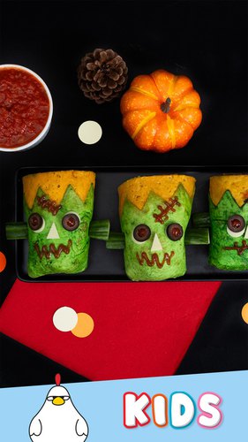 Chefclub Kids - Episode 2 - Frankenstein's Monster Booritos