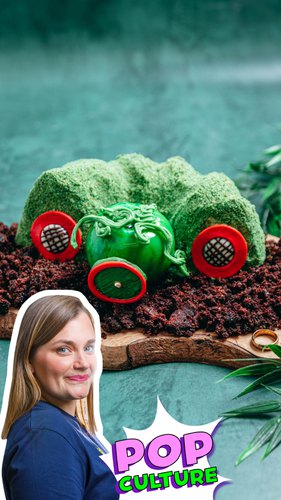 Hobbit House Cake