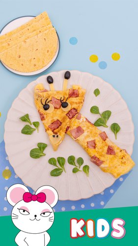Chefclub Kids - Episode 9 - Giraffe Ham & Cheese Tortilla