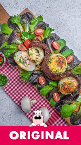 Skirt Steak & Stuffed Peppers