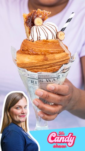 Whoppers Milkshake In Croissant