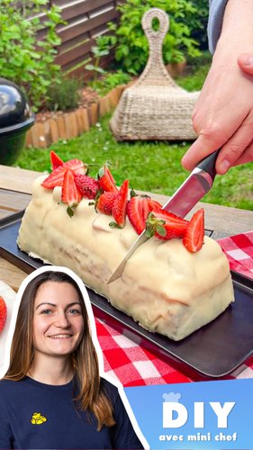 Le fraisier du barbecue