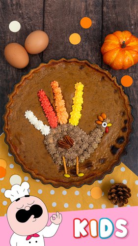 Chefclub Kids - Episode 3 - Turkey Handprint Pumpkin Pie