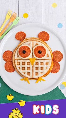 Chefclub Kids - Episode 5 - Owl Waffle Pizza