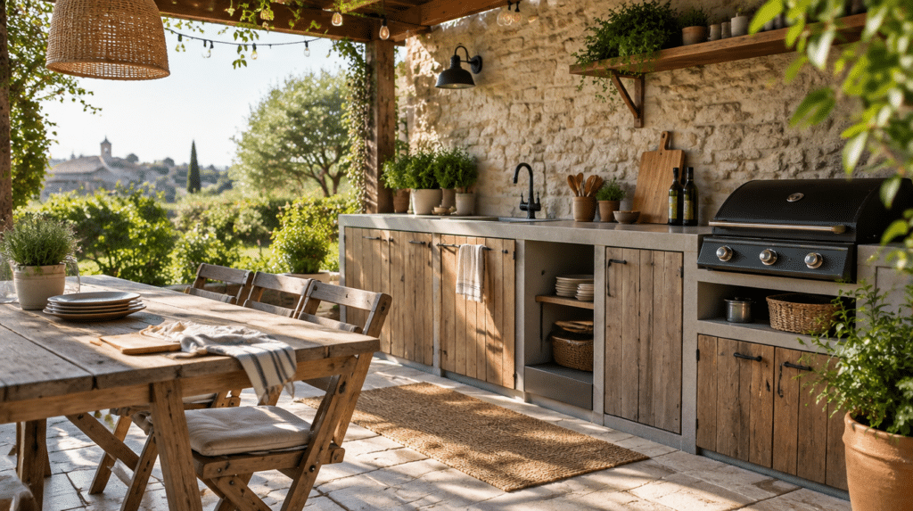Comment aménager une cuisine extérieure ? Nos conseils pour créer un espace aussi beau que pratique