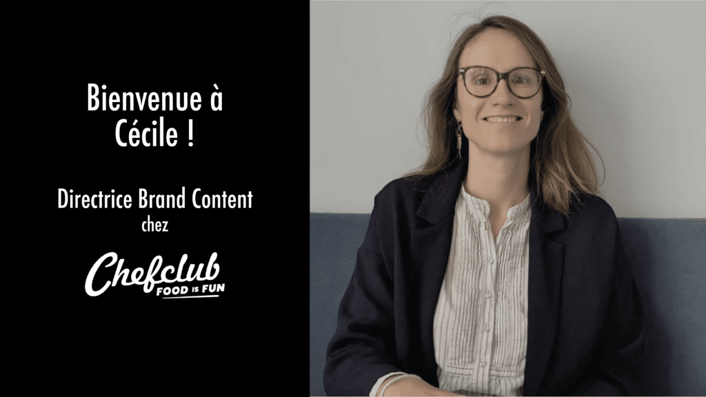 Bienvenue à Cécile, notre nouvelle Directrice Brand Content ! 🎉