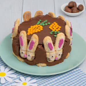 La charlotte au chocolat lapin