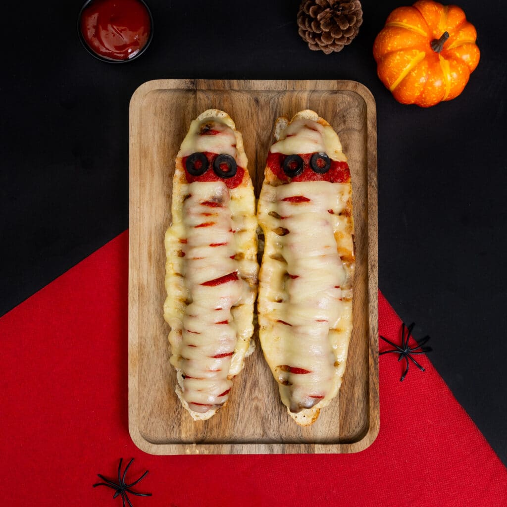 Pizza Momies Halloween