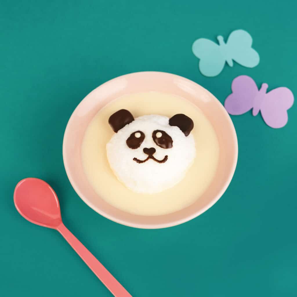 Île flottante panda
