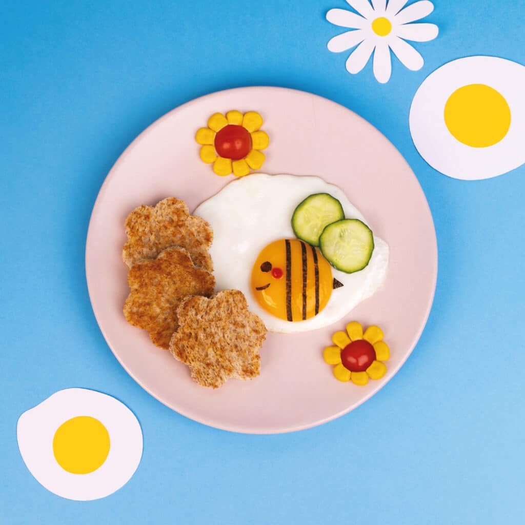 Œuf au plat des abeilles