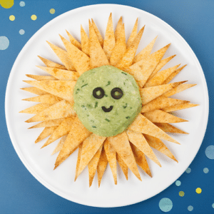 Guacamole ensoleillé