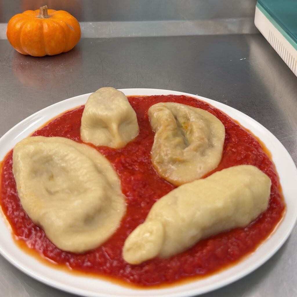 Spooky raviolis d&rsquo;Halloween